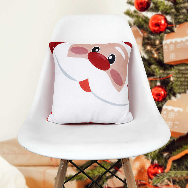 Santa Claus Christmas Cushion - Uncommongifts.in